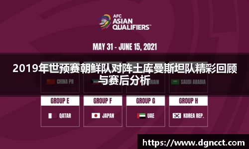 2019年世预赛朝鲜队对阵土库曼斯坦队精彩回顾与赛后分析